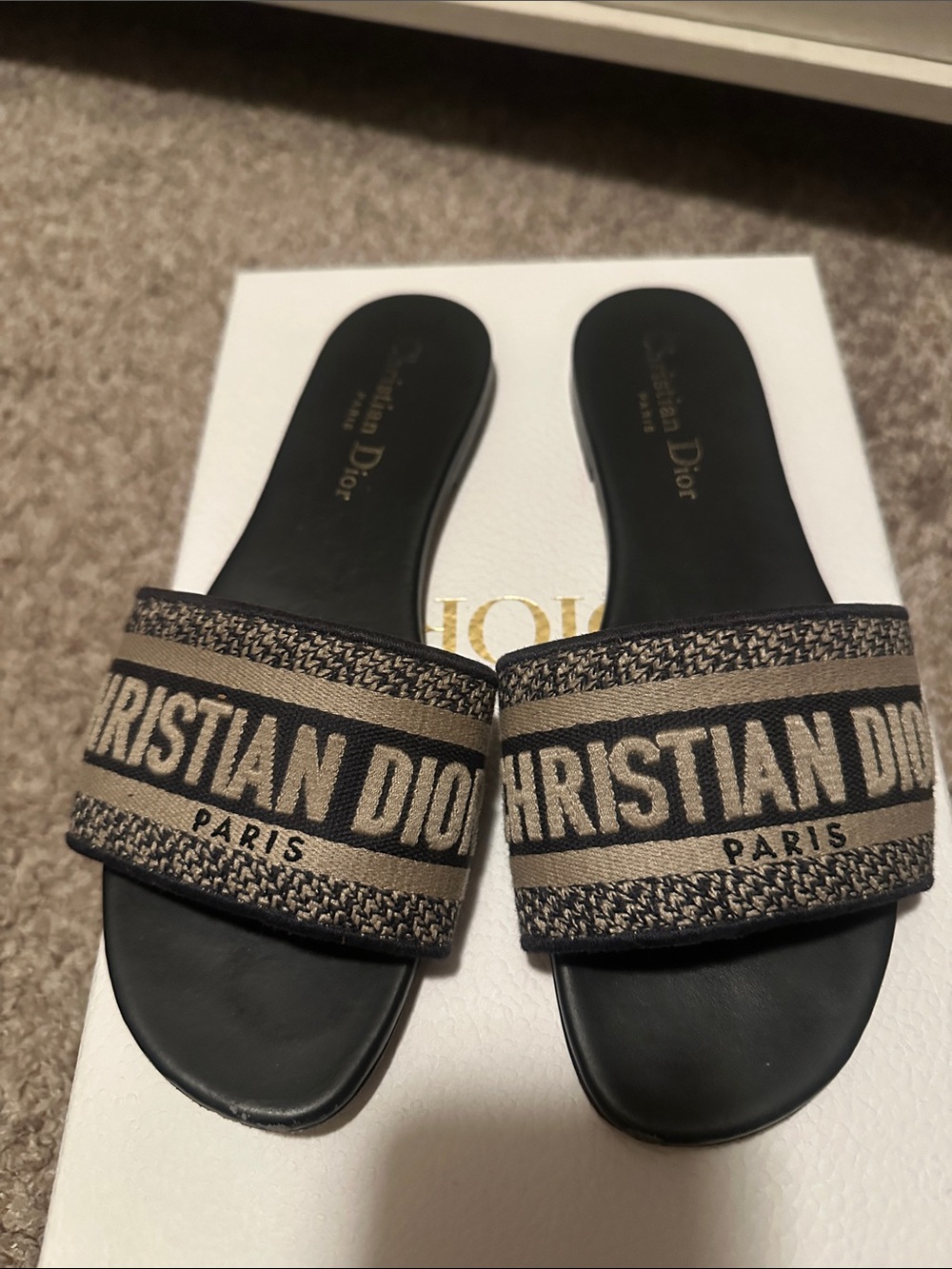 Christian Dior Slide blue